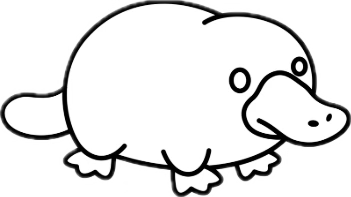 Otto, the Platyps mascot